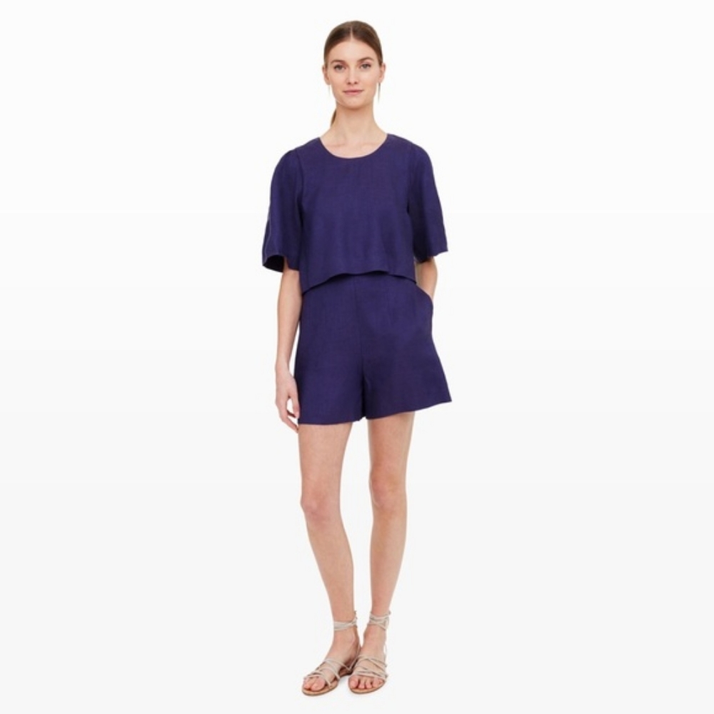 Club Monaco Wayne High Waist Romper